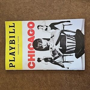 NEW Chicago 2023 Playbill - Featuring Charlotte d'Amboise